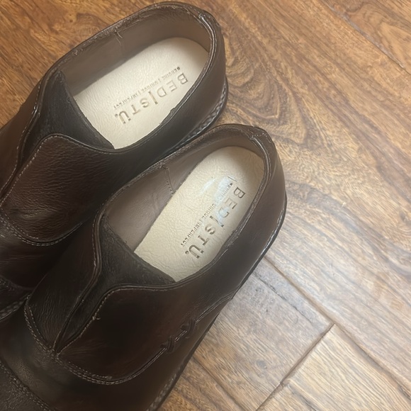 BED|STU Women’s Rose Dark Brown Leather Loafers - Picture 15 of 16